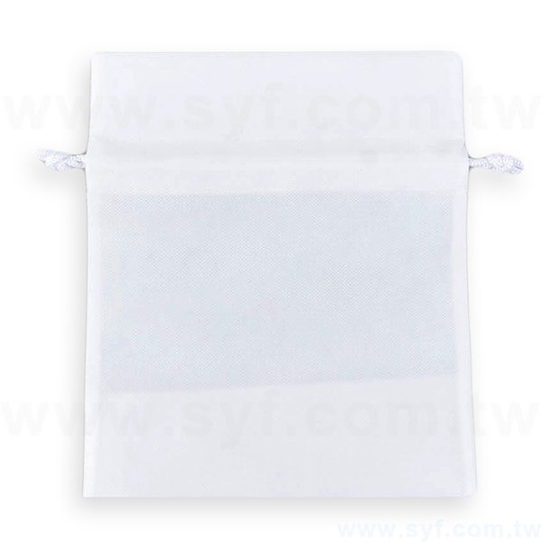 束口袋-單面單色印刷-不織布材質高週波束口包-多款推薦環保訂製束口袋